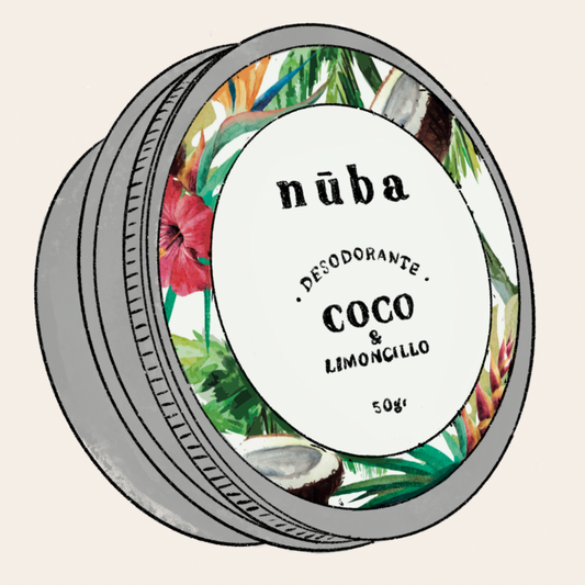 Desodorante de Coco y Limoncillo 15gr