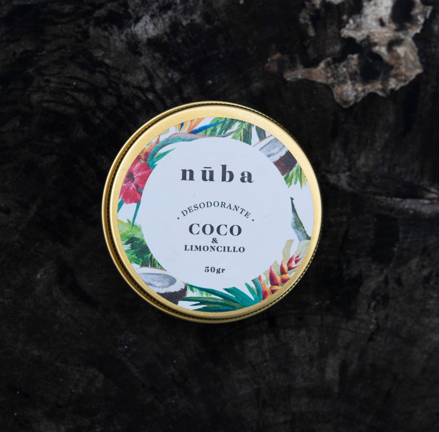 Desodorante de Coco y Limoncillo 50gr