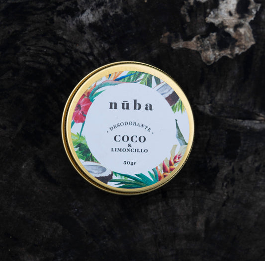 Desodorante de Coco y Limoncillo 50gr